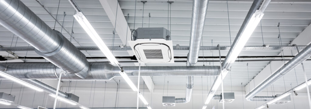 Ceiling mounted cassette type air condition units with other par